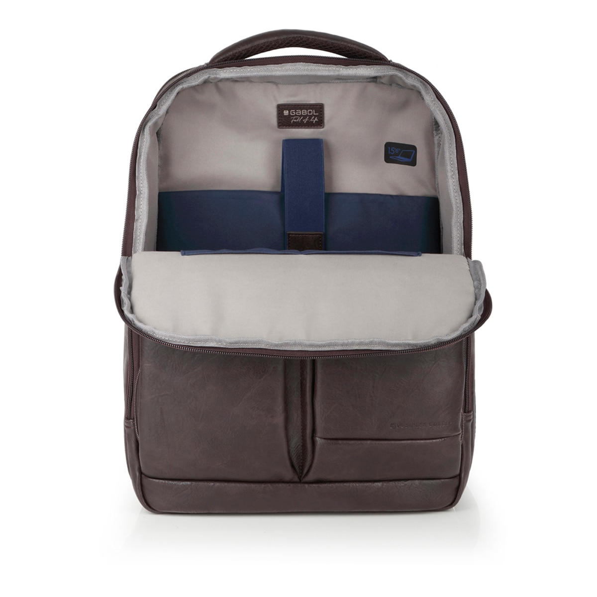 Mochila para Portátil Command com Acople para Mala Castanho-escuro-4