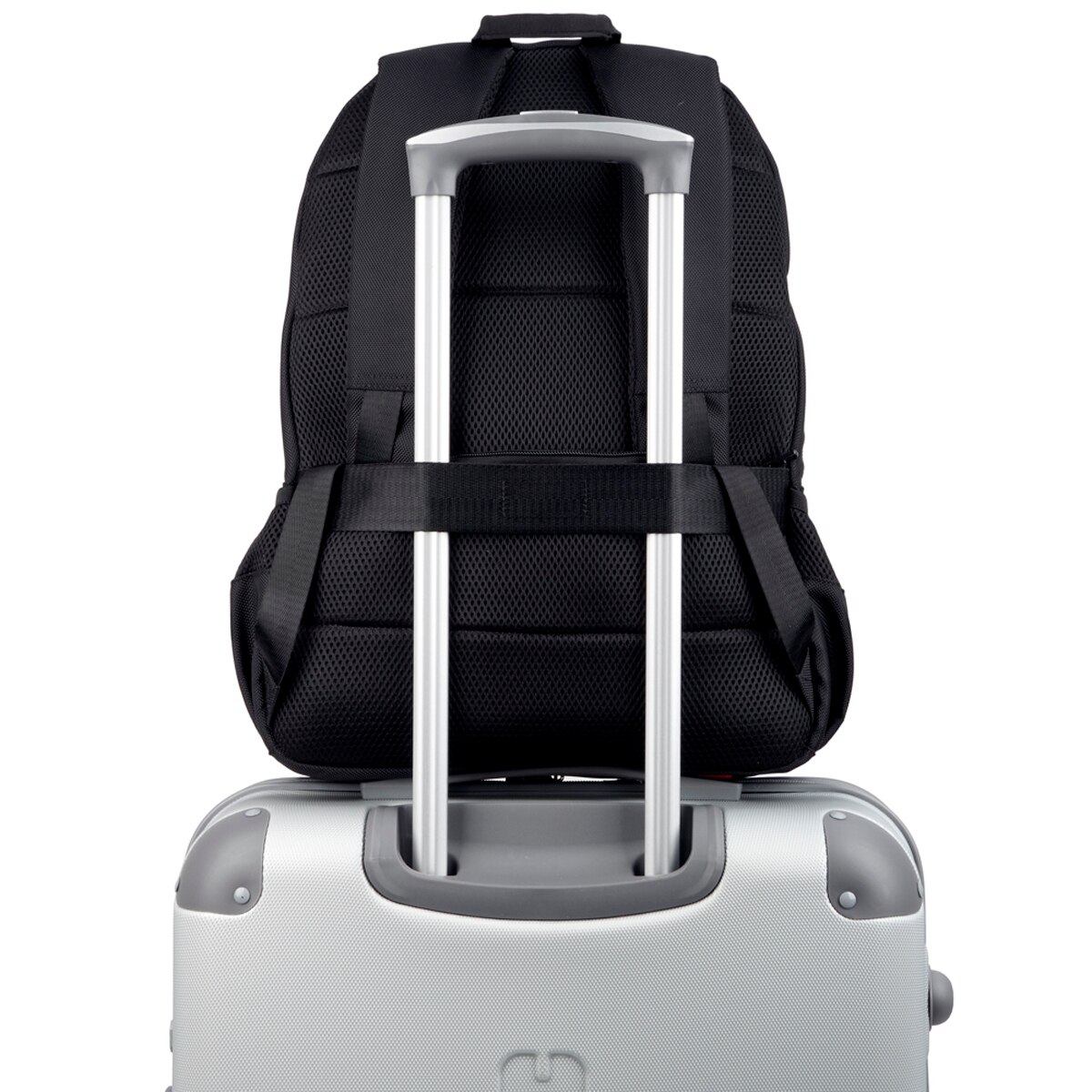 Mochila para Portátil Pixel em Material Reciclado e Resistente À Água Preto-6