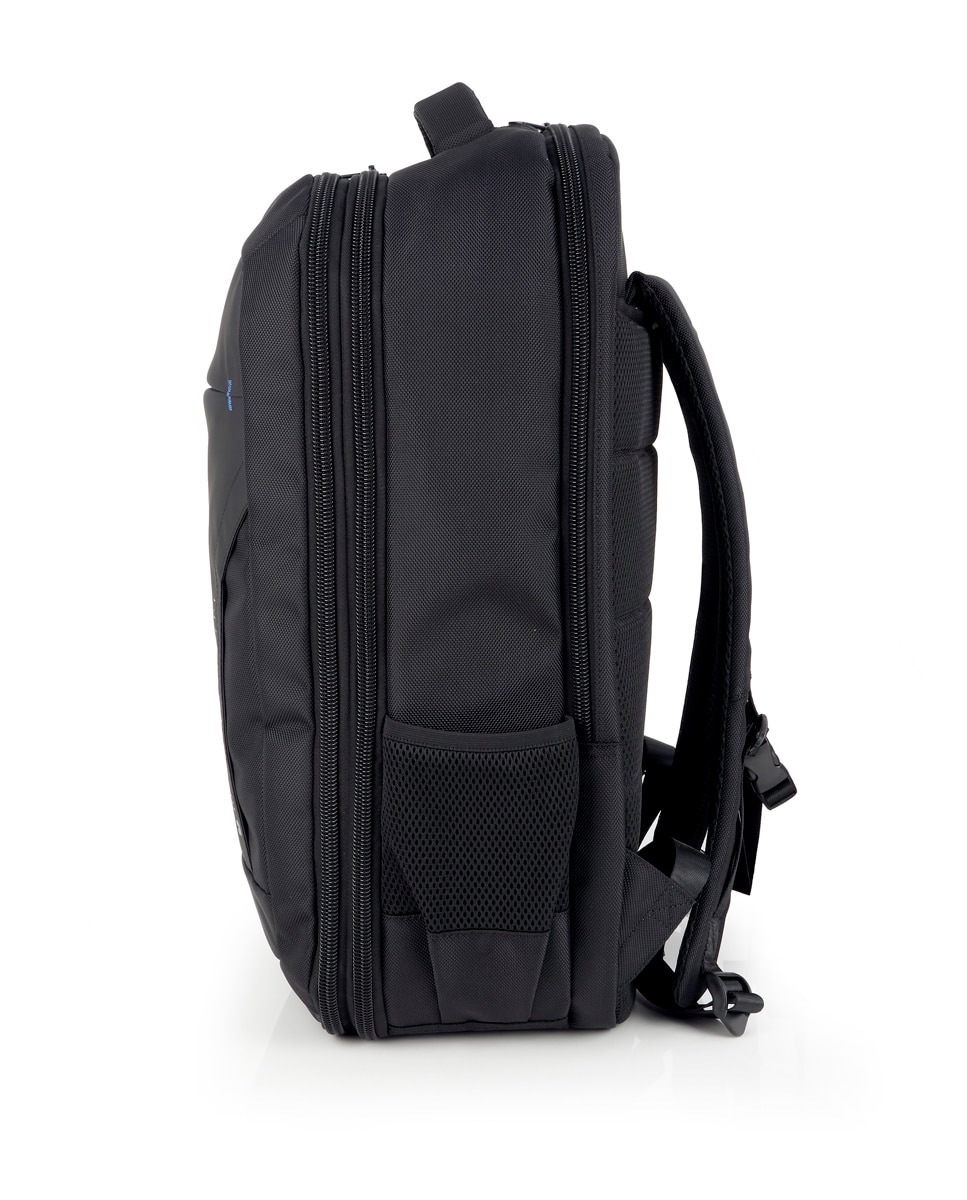 Mochila de Viagem Pixel com Material Reciclado Impermeável Preto-2