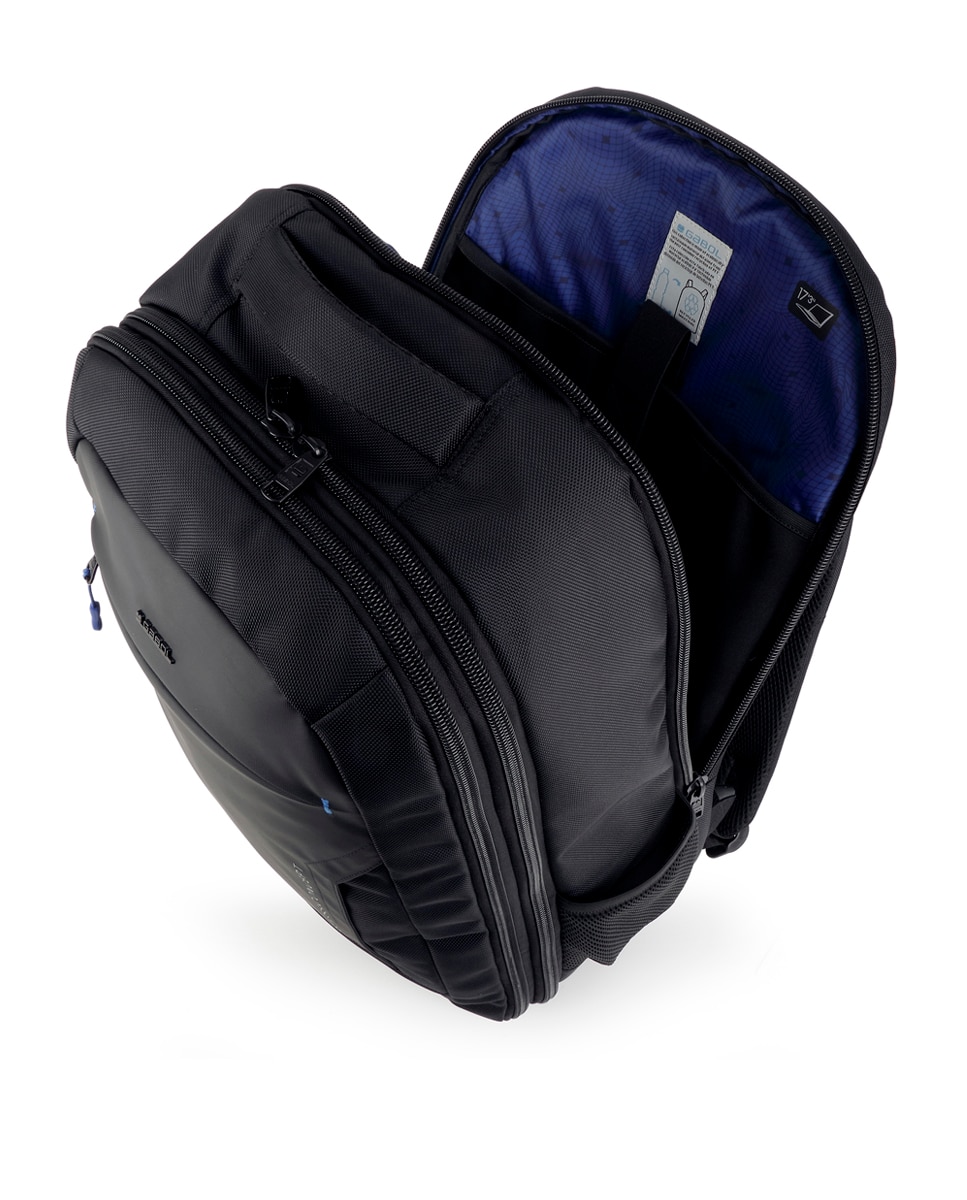 Mochila de Viagem Pixel com Material Reciclado Impermeável Preto-4