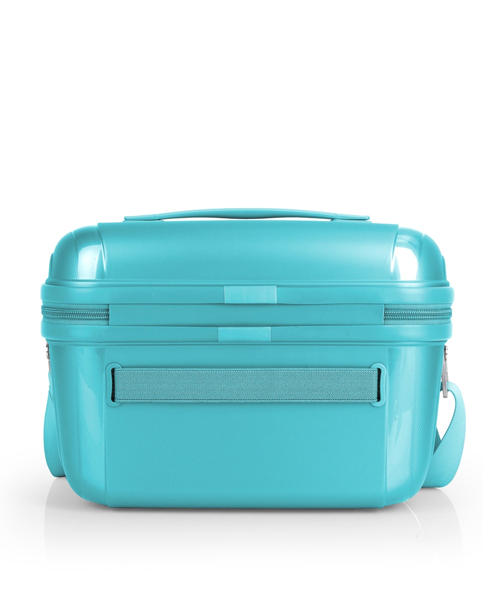 Necessaire Queens Rígido com Capacidade de 13 L Verde Água-3