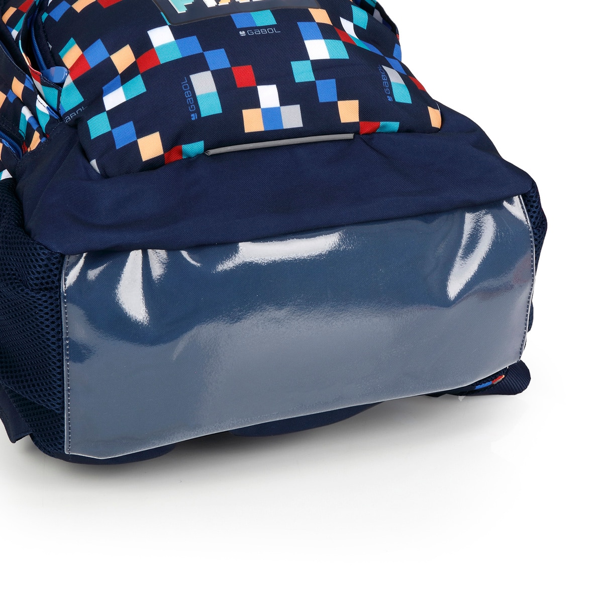 Mochila Gabol Cubik de Poliéster Resistente À Água Azul-marinho-5
