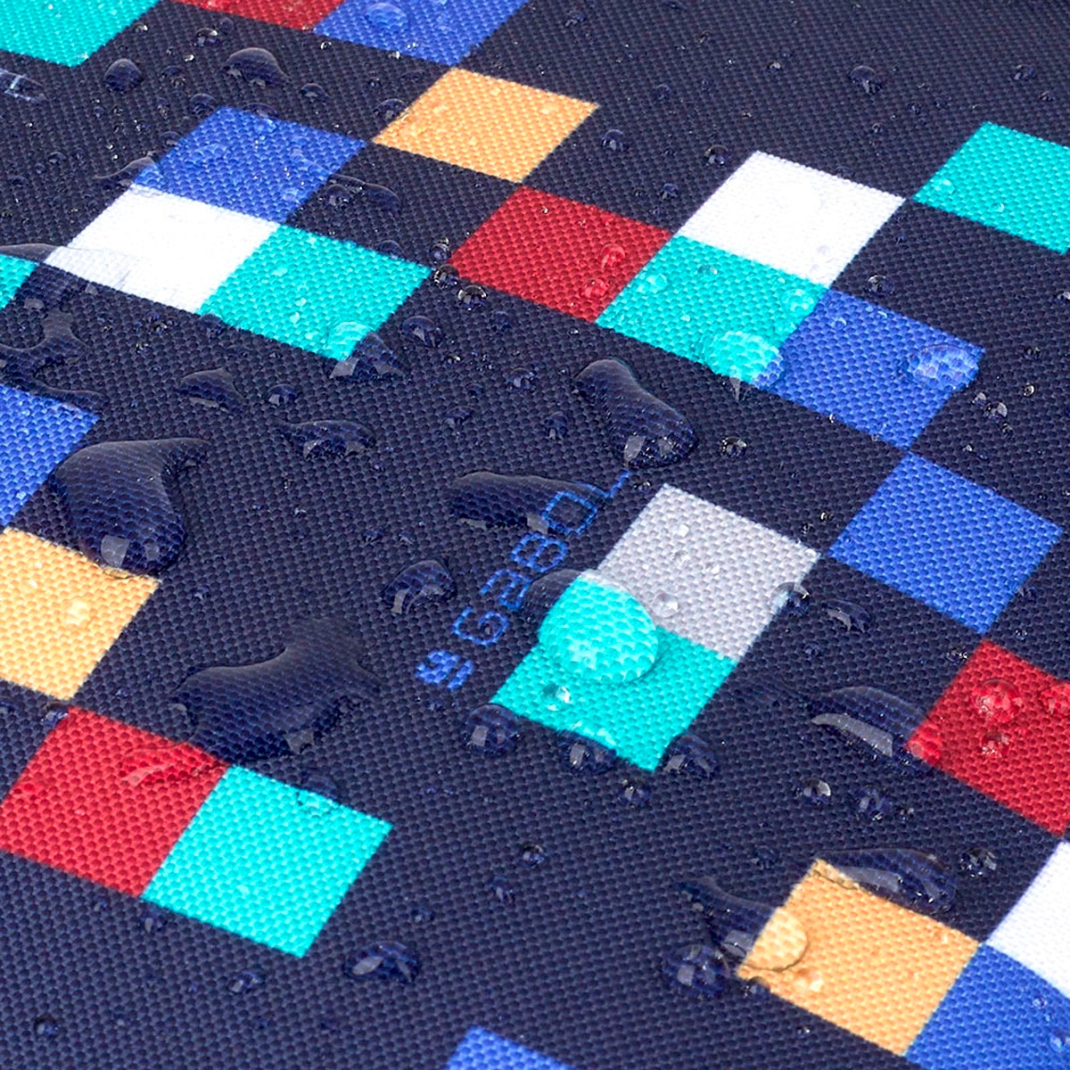 Mochila Gabol Cubik de Poliéster Resistente À Água Azul-marinho-6