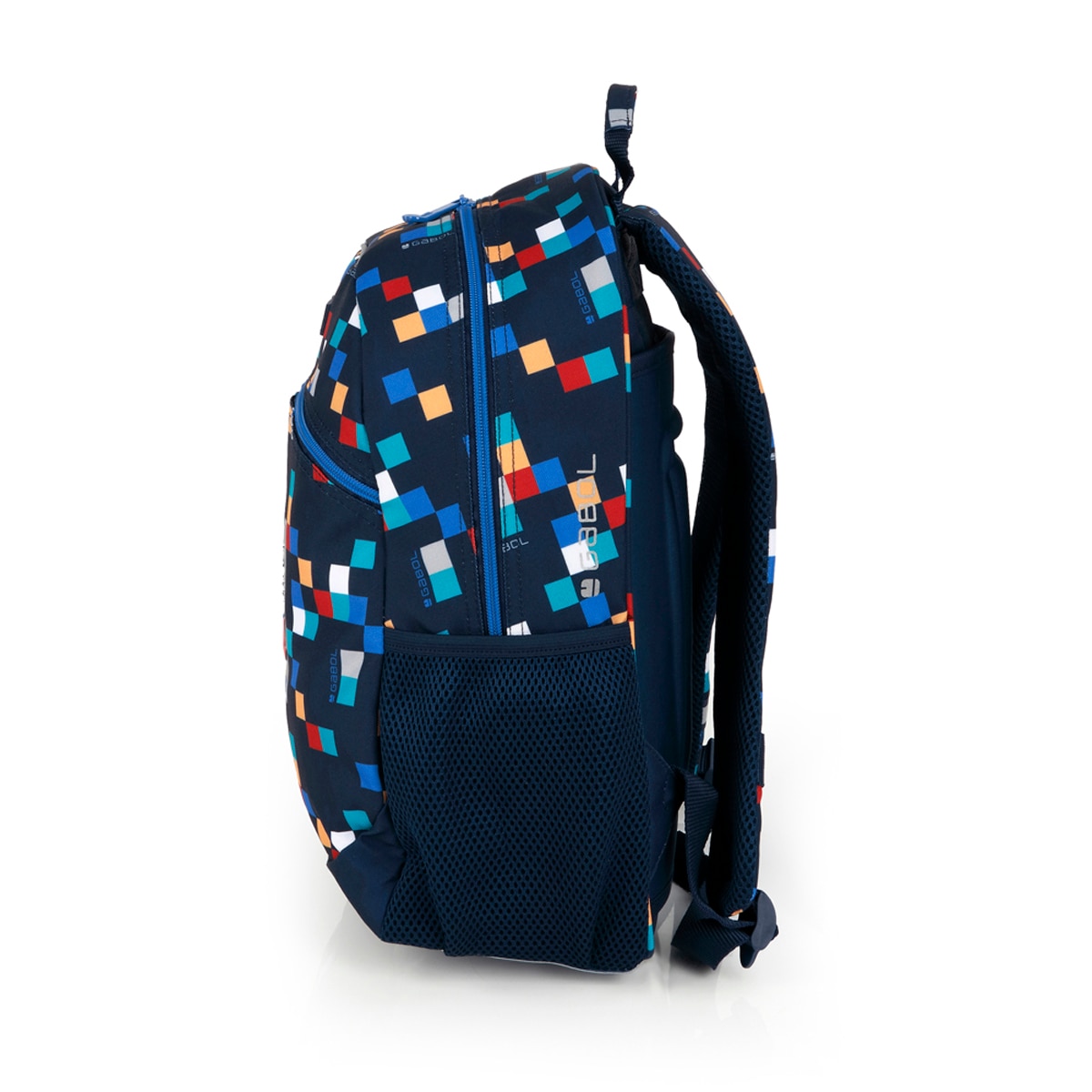 Mochila Adaptável a Carro Gabol Cubik de Poliéster Resistente À Água Azul-marinho-2