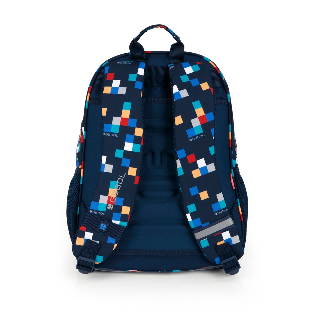Mochila Adaptável a Carro Gabol Cubik de Poliéster Resistente À Água Azul-marinho-3