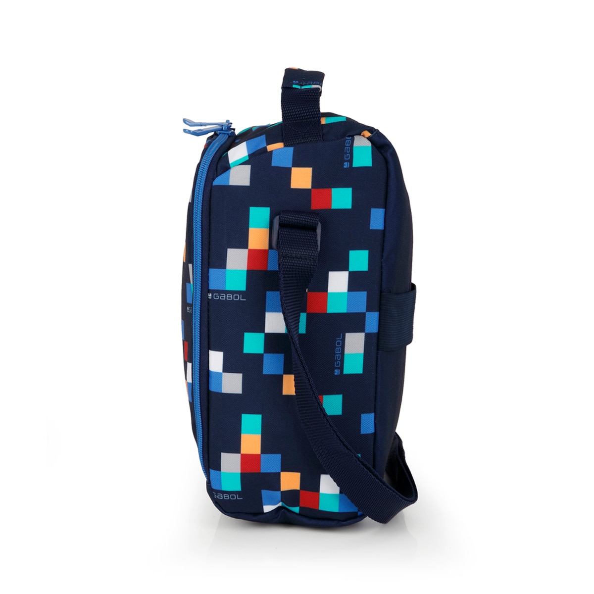 Porta Alimentos Térmico Gabol Cubik sem Bpa e Resistente À Água Azul-marinho-2