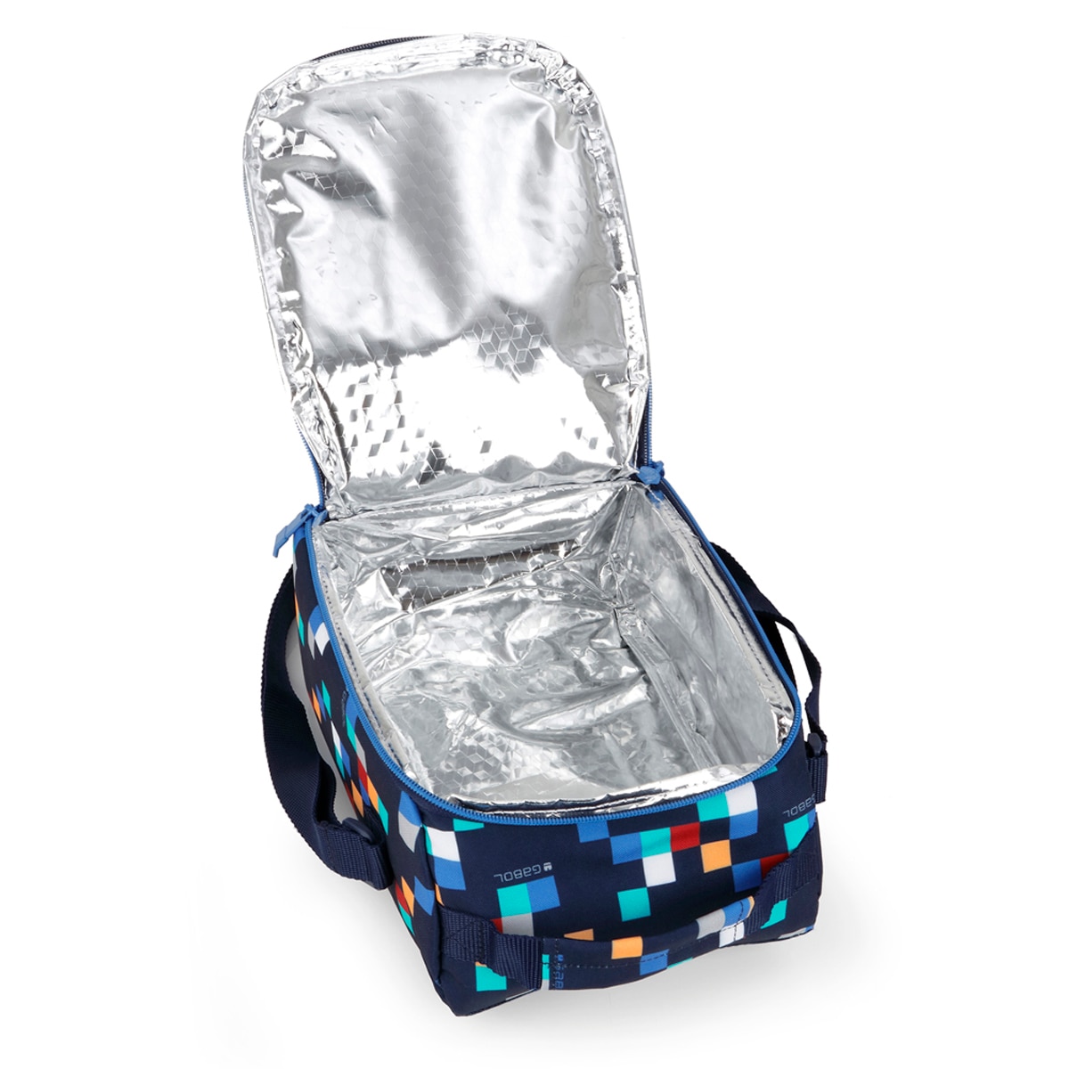 Porta Alimentos Térmico Gabol Cubik sem Bpa e Resistente À Água Azul-marinho-4