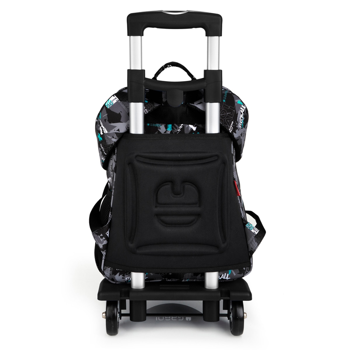 Mochila Adaptável a Carro Gabol Score de Poliéster Resistente À Água Preto-4