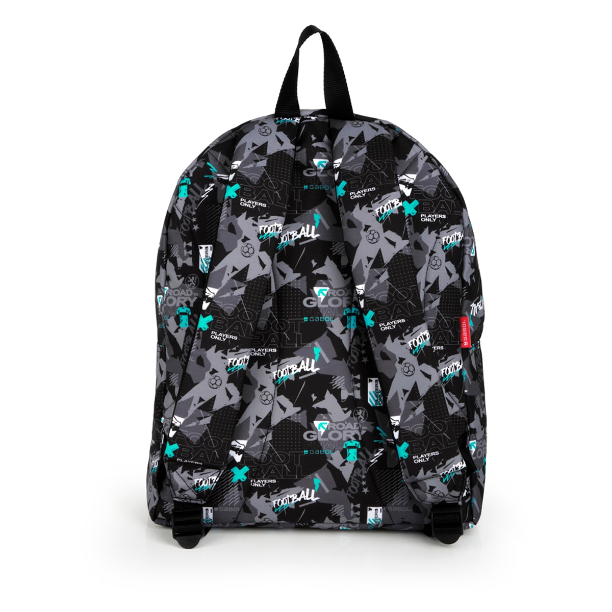 Mochila Gabol Score de Poliéster Resistente À Água Preto-3