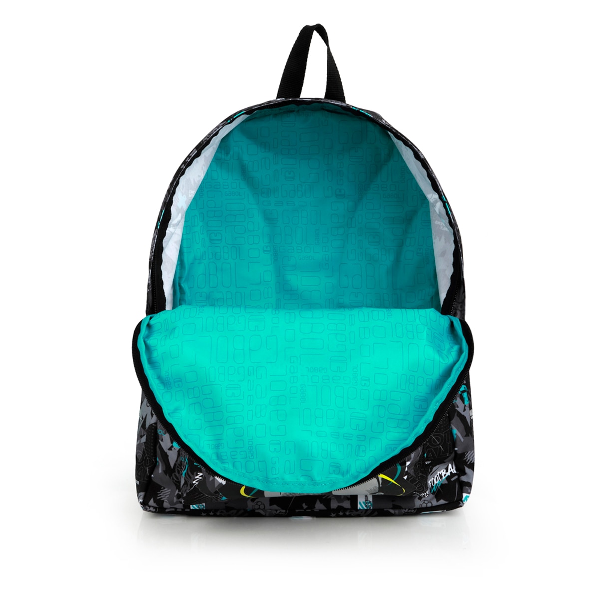 Mochila Gabol Score de Poliéster Resistente À Água Preto-4
