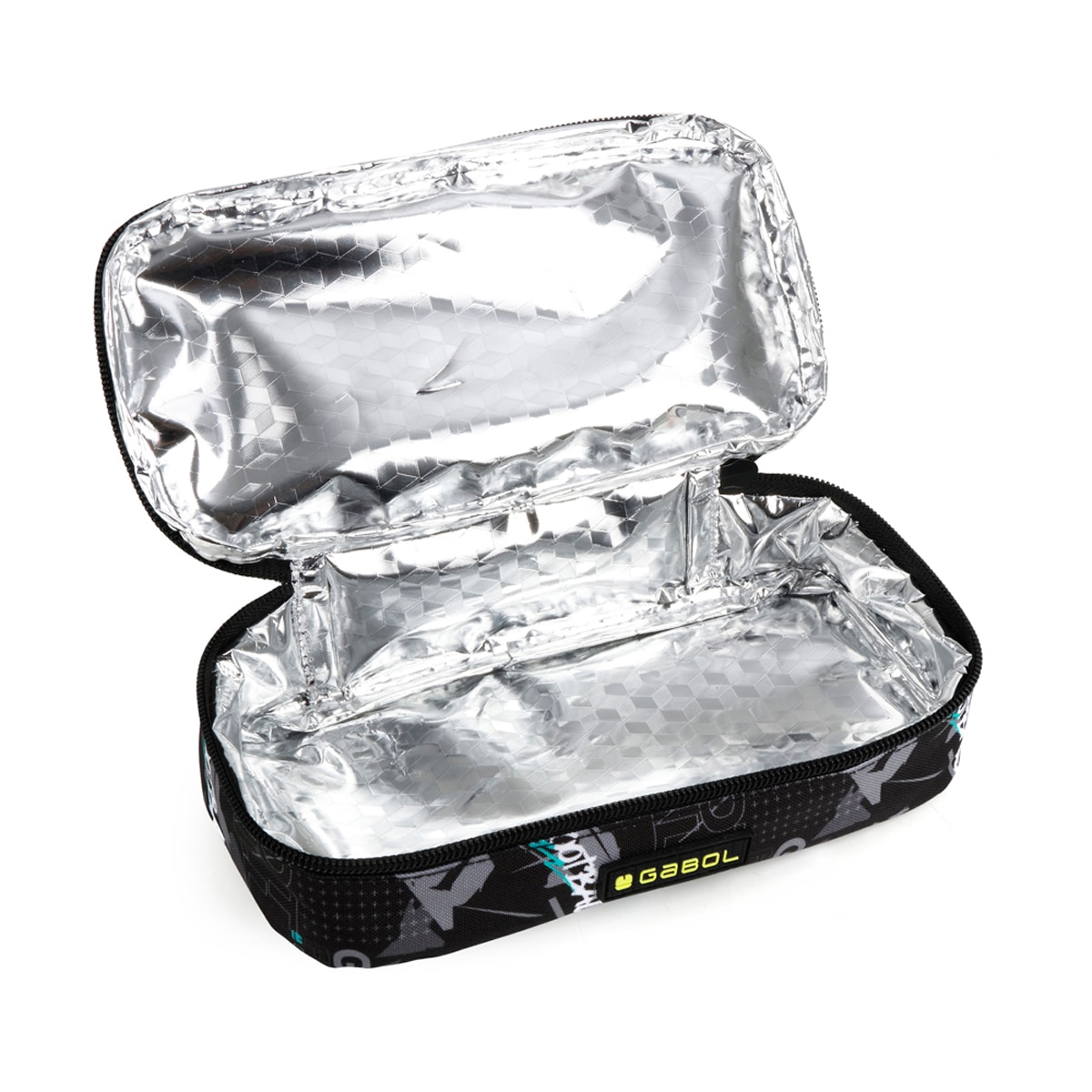 Porta-alimentos Térmico Gabol Score sem Bpa e Resistente À Água Preto-4