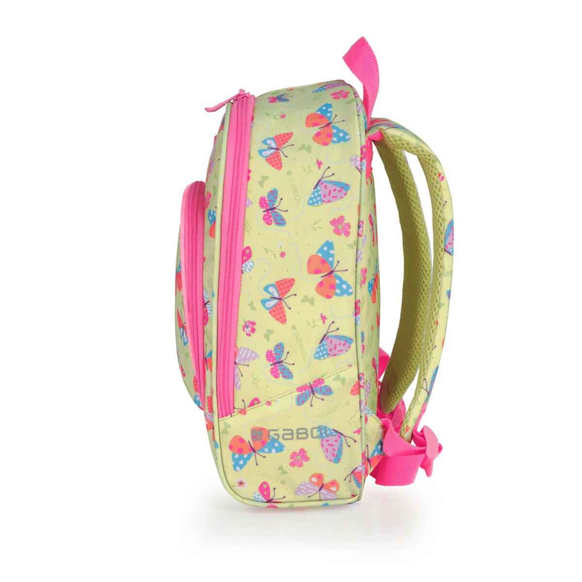 Mochila Gabol Bouquet de Poliéster Resistente À Água Pistácio-2