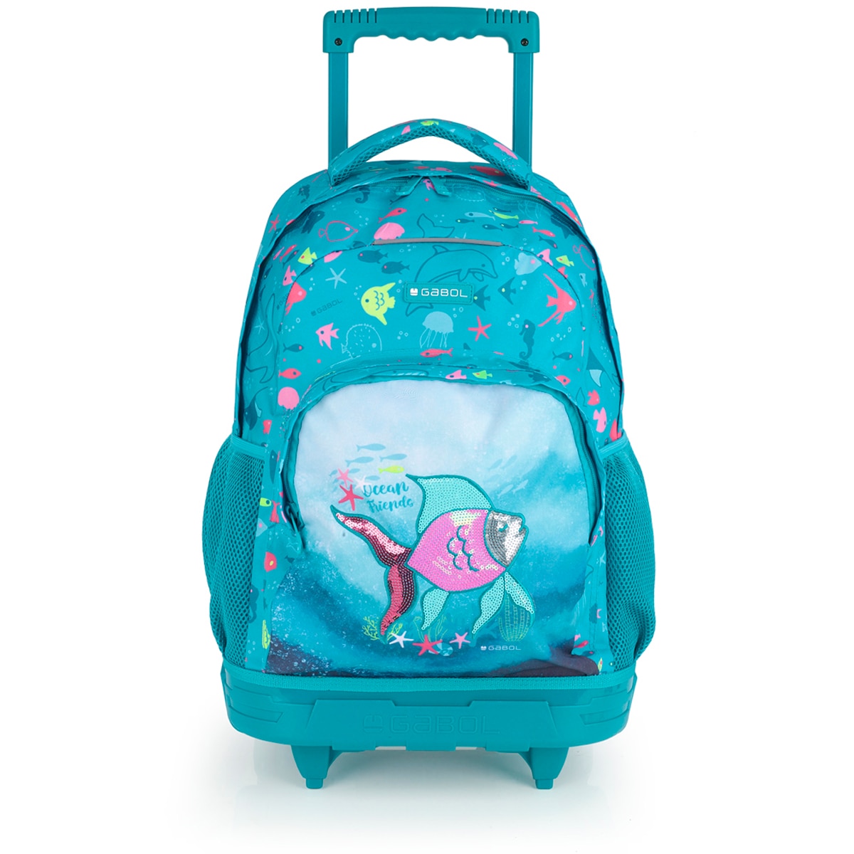 Imagem 0 de Mochila com Rodas Gabol Acqua de Poliéster Resistente À Água