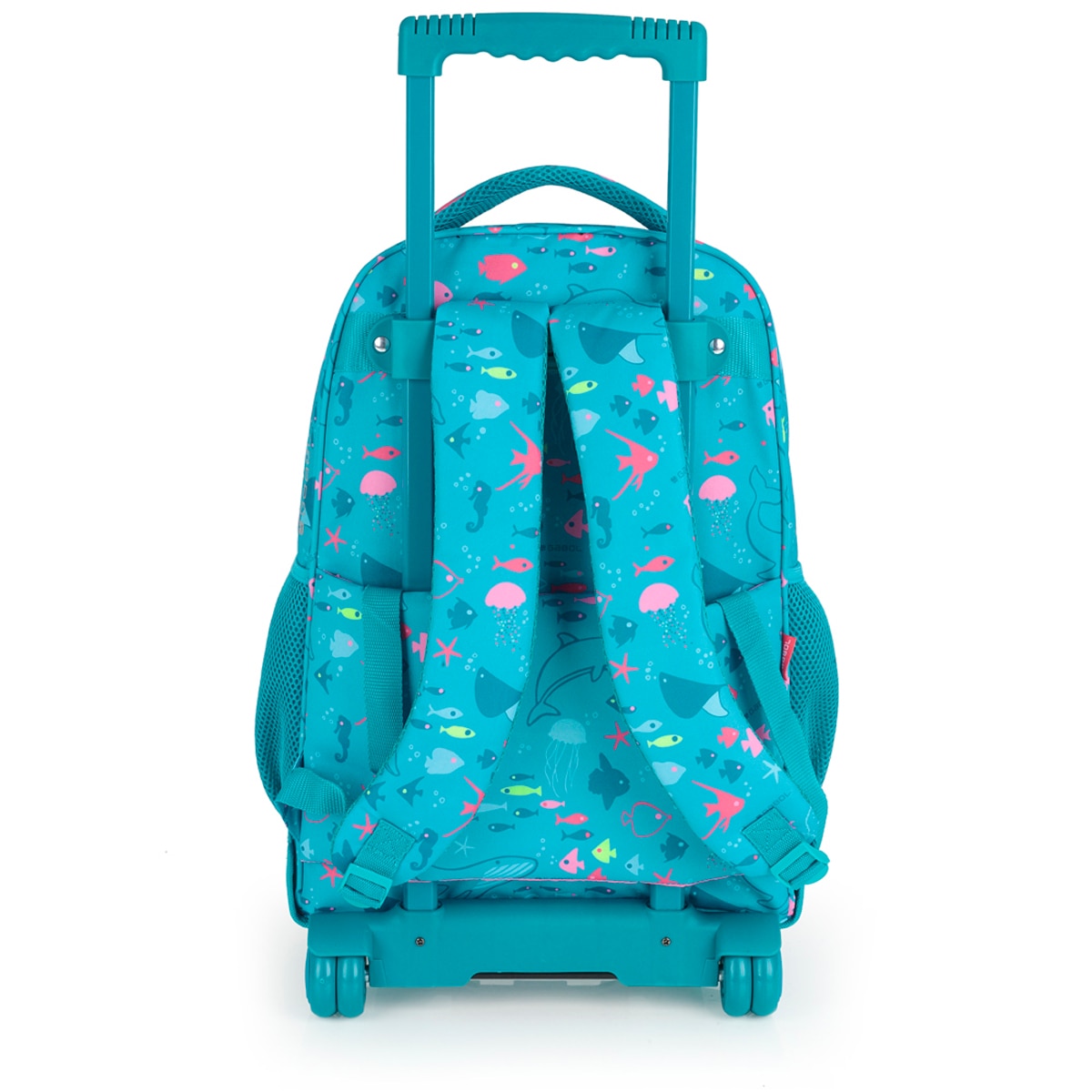 Mochila com Rodas Gabol Acqua de Poliéster Resistente À Água Turquesa-3