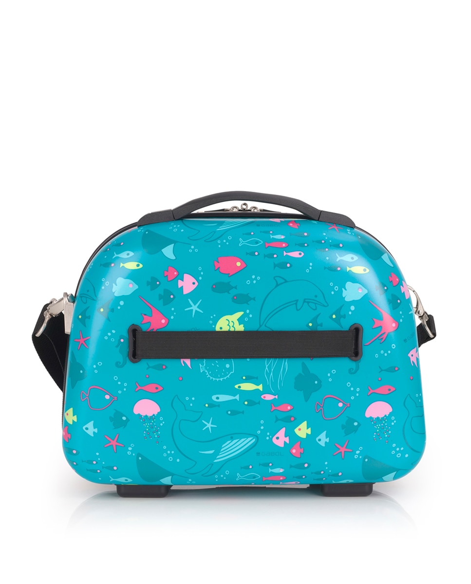 Necessaire Acqua Rígido com Capacidade de 14l Turquesa-3