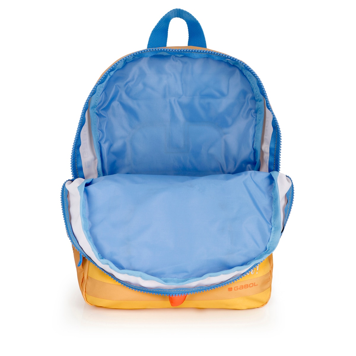Mochila Infantil Gabol Sky Sun de Poliéster Resistente À Água Laranja-4