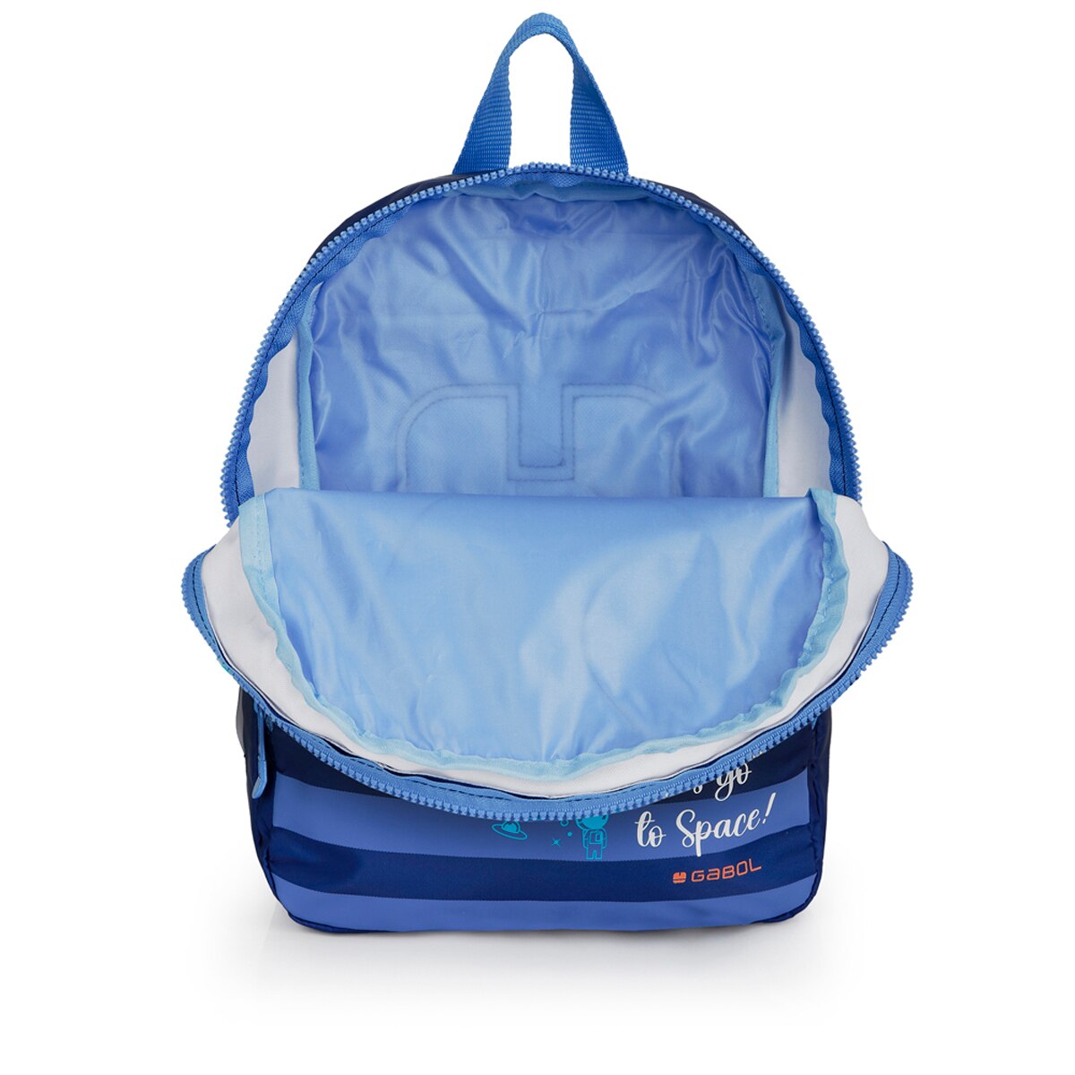 Mochila Infantil Gabol Sky Moon de Poliéster Resistente À Água Azul-marinho-4