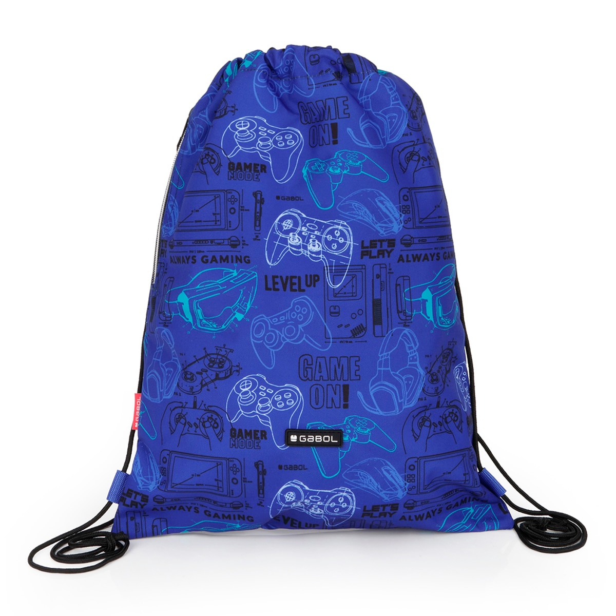 Mochila Saco Gaming Resistente À Água Azul-1