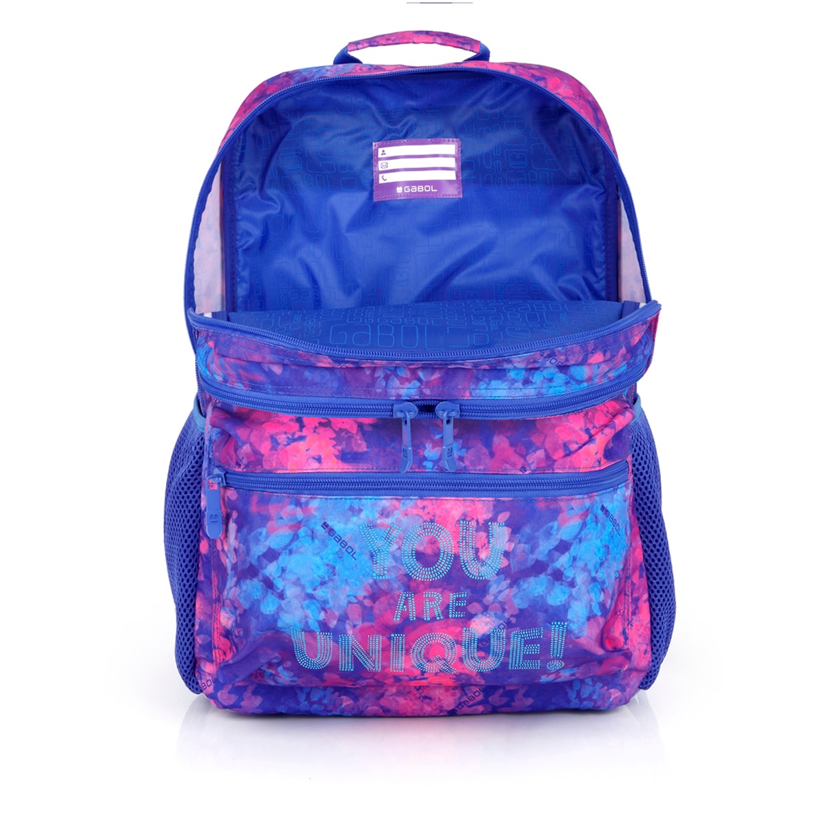 Mochila Adaptável a Carro Gabol Sunset de Poliéster Resistente À Água Azul-4