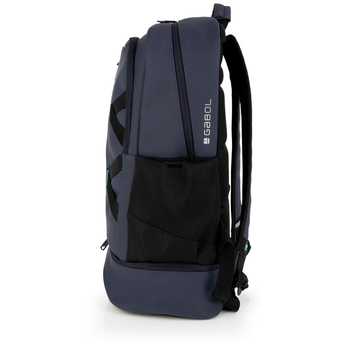 Mochila de Dois Compartimentos Lion com Reflector Azul-marinho-2