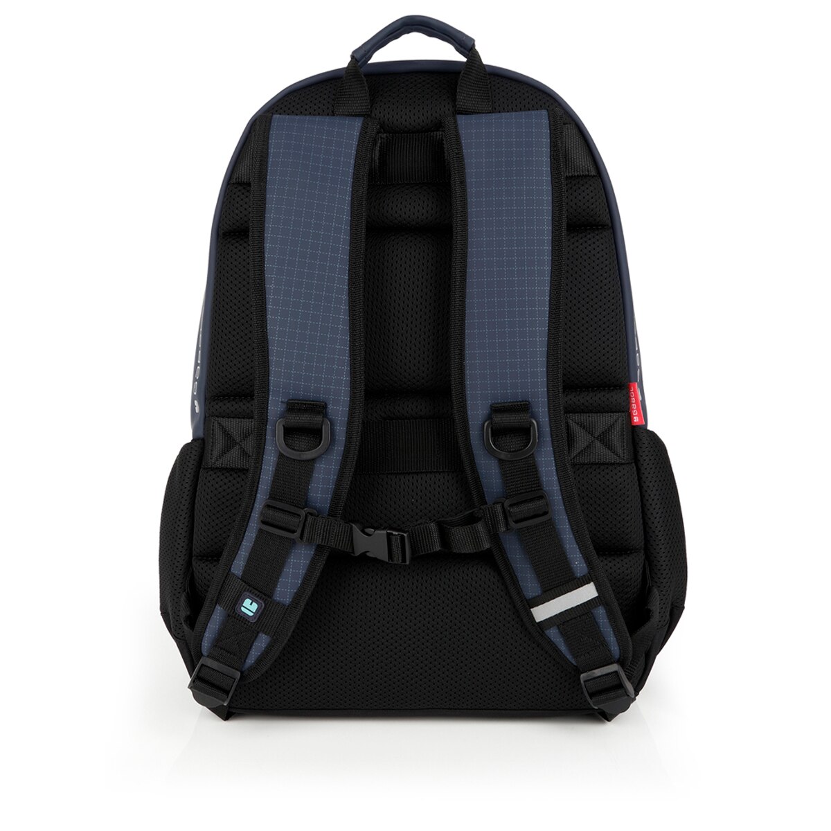 Mochila de Dois Compartimentos Lion com Reflector Azul-marinho-3