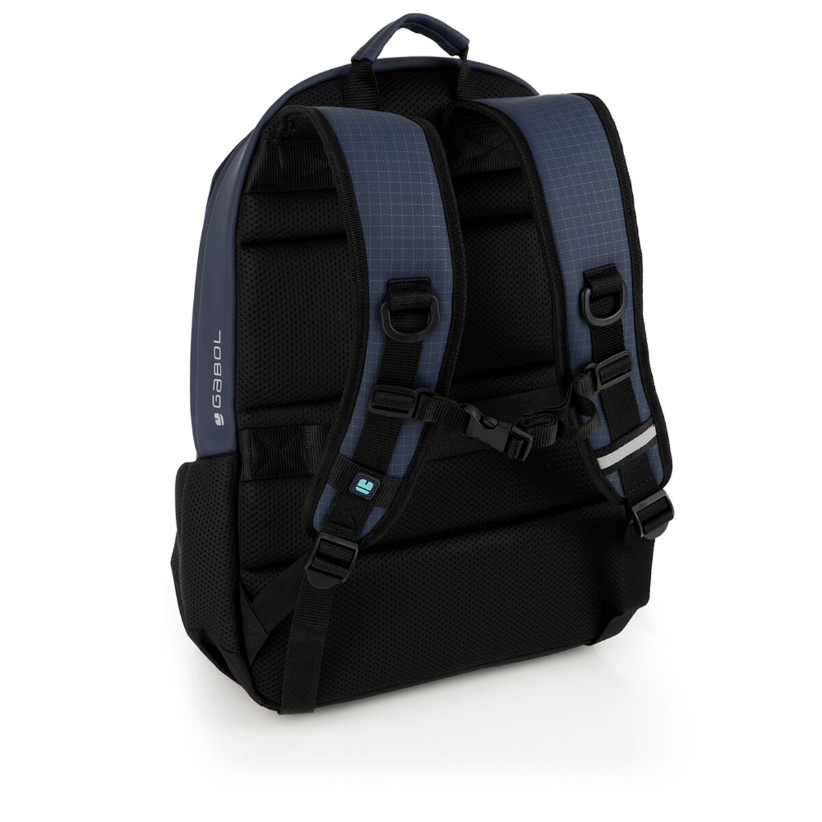 Mochila de Dois Compartimentos Lion com Reflector Azul-marinho-5
