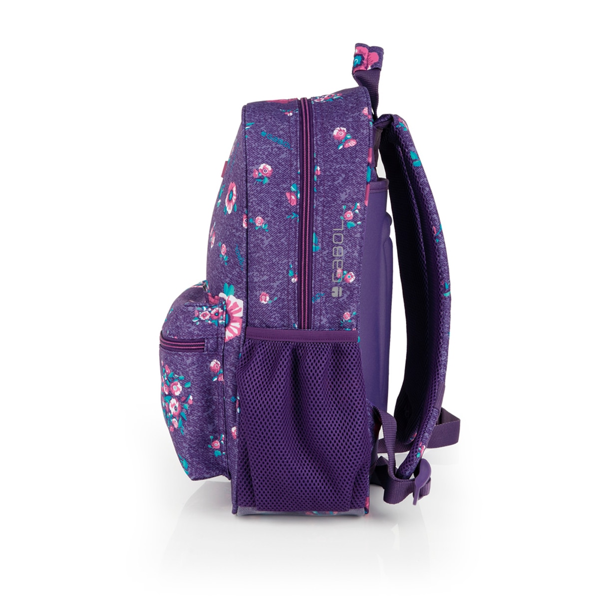 Mochila Adaptável a Carro Gabol Lily de Poliéster Resistente À Água Roxo-2