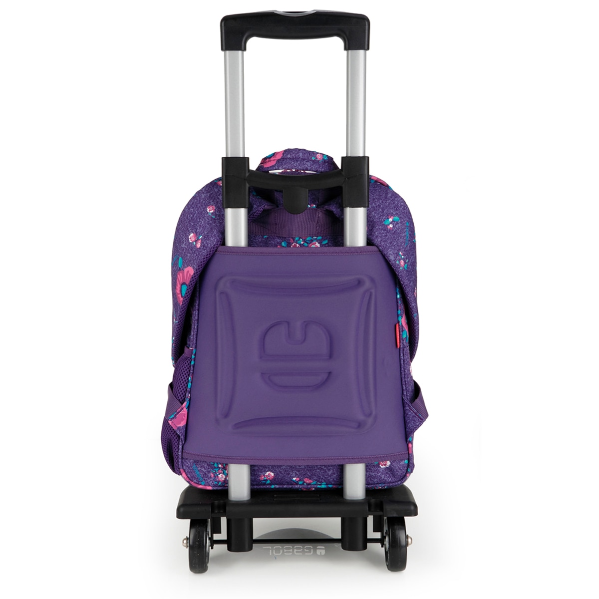 Mochila Adaptável a Carro Gabol Lily de Poliéster Resistente À Água Roxo-5