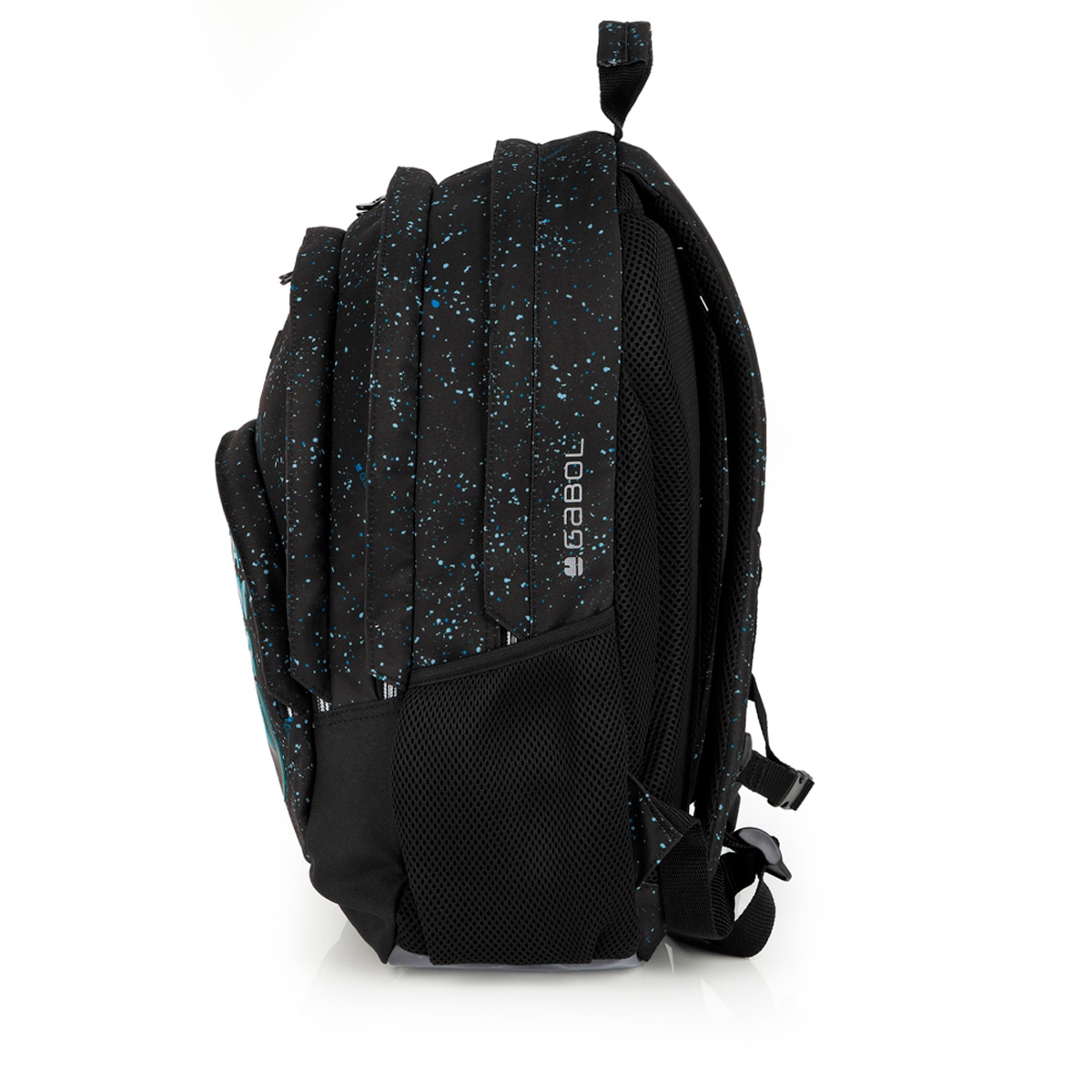 Mochila Gabol Galaxy de Poliéster Resistente À Água Preto-2