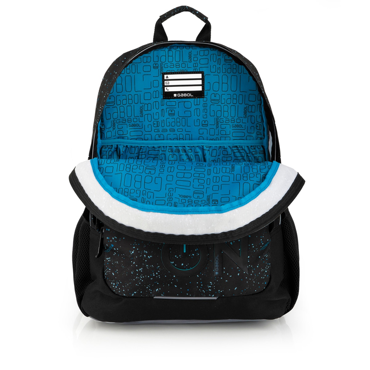 Mochila Gabol Galaxy de Poliéster Resistente À Água Preto-4