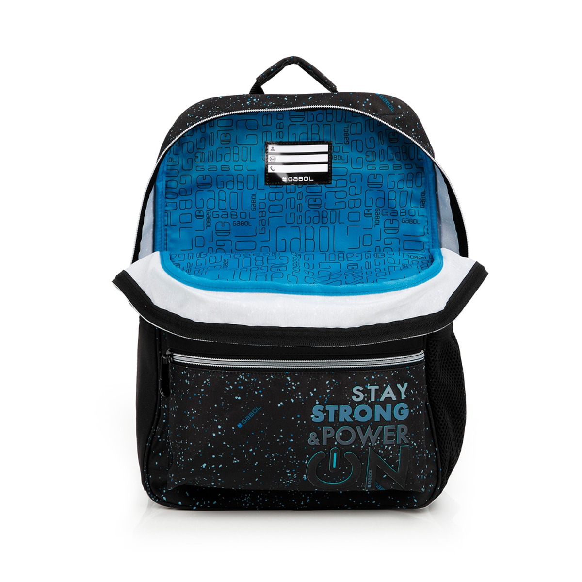 Mochila Adaptável a Carrinho Gabol Galaxy de Poliéster Resistente À Água Preto-4