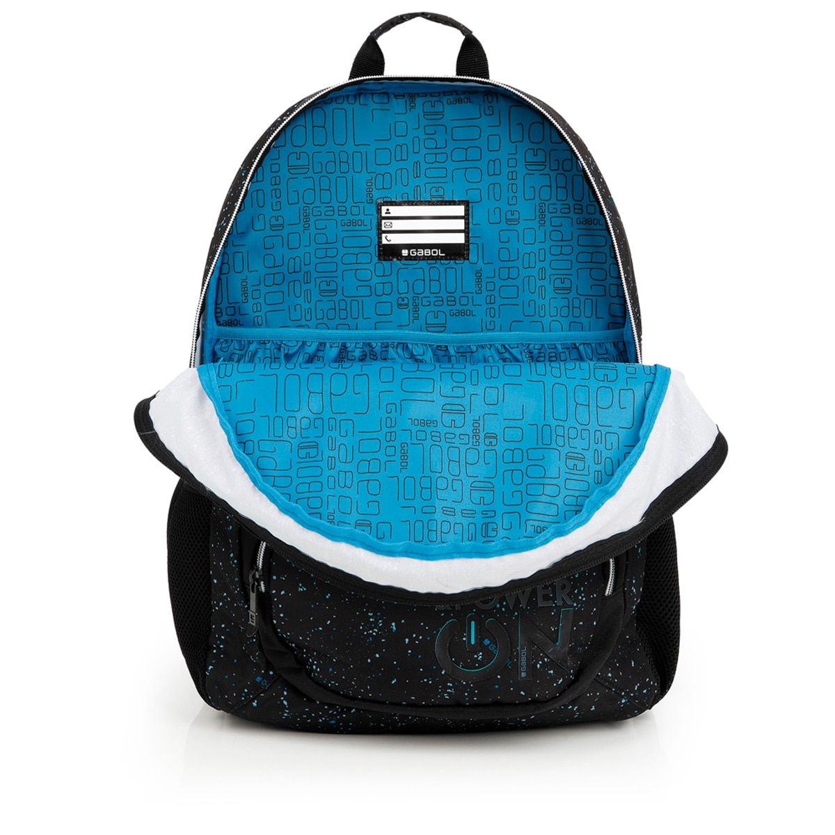 Mochila Gabol Galaxy de Poliéster Resistente À Água Preto-4