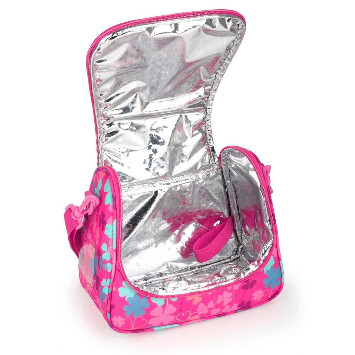 Porta Alimentos Térmico Clover sem Bpa e Resistente À Água Rosa-4