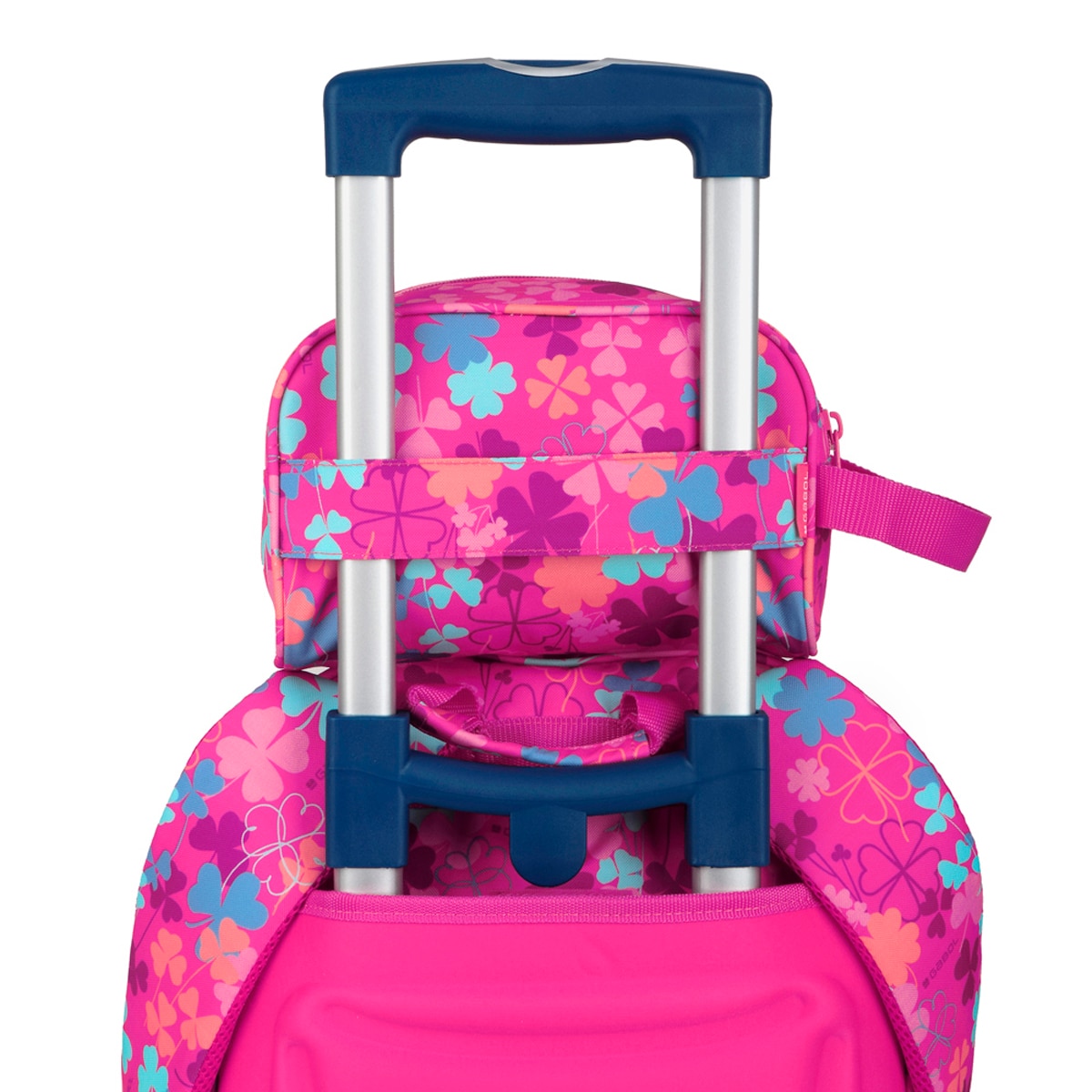 Necessaire Clover Resistente À Água Rosa-4