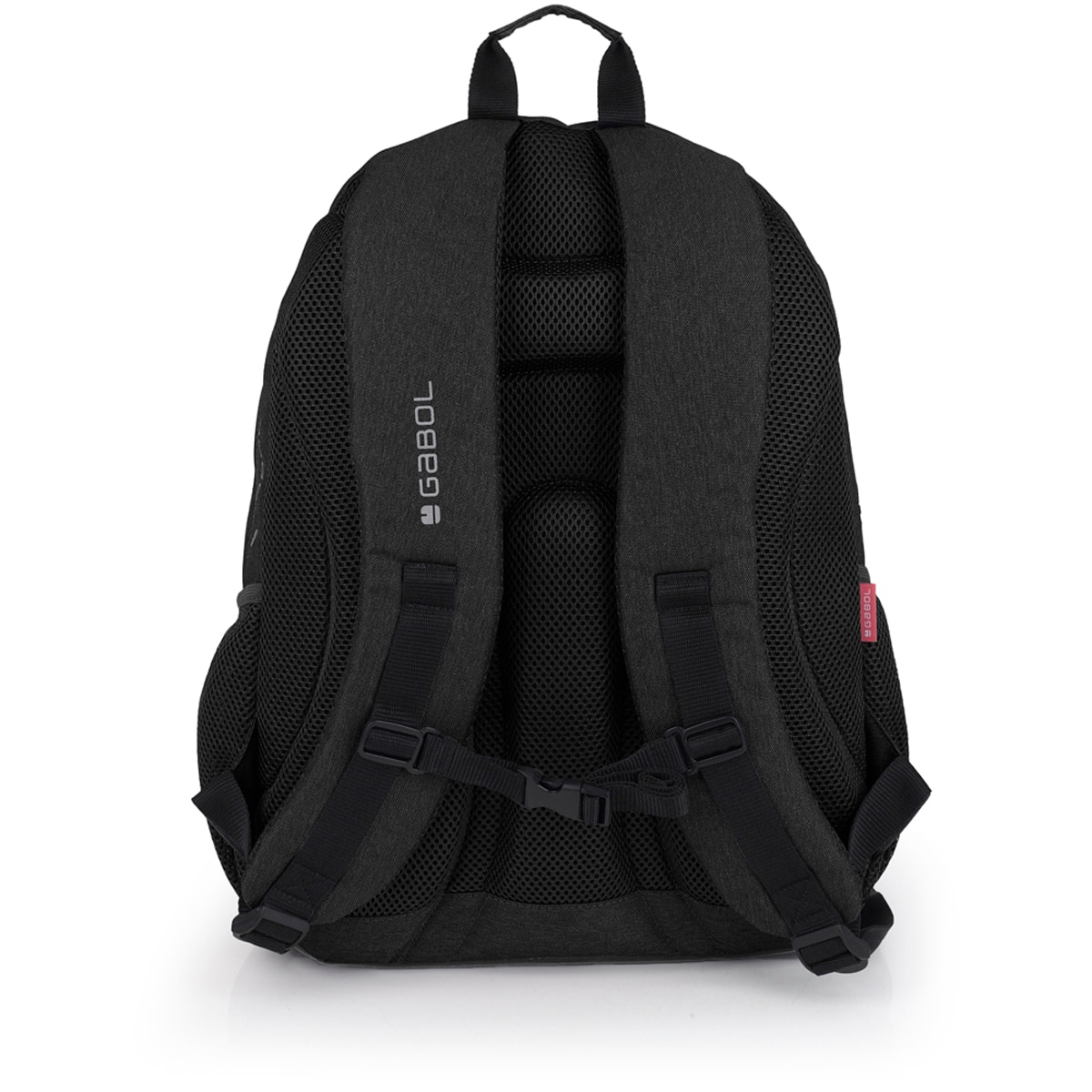 Mochila de Três Compartimentos Gabol Wolf Resistente À Água e Bolsa para Portátil 15,6'' Preto-3