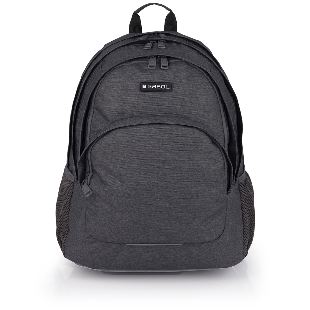Mochila de Três Compartimentos Gabol Wolf Resistente À Água e Bolsa para Portátil 15,6'' Cinzento-1