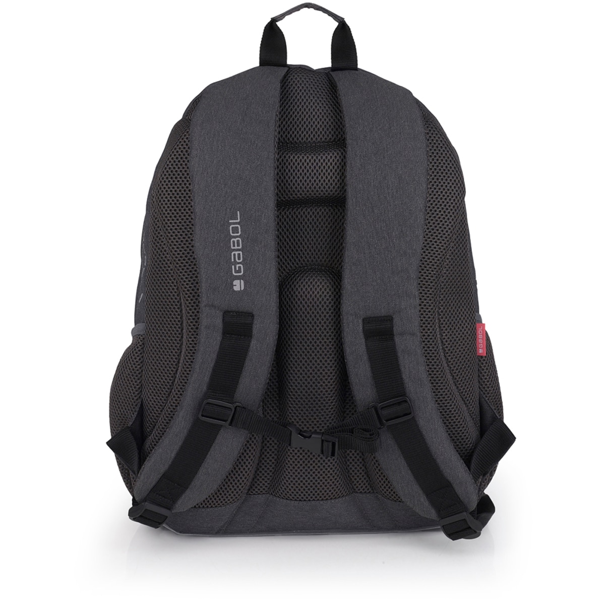Mochila de Três Compartimentos Gabol Wolf Resistente À Água e Bolsa para Portátil 15,6'' Cinzento-3