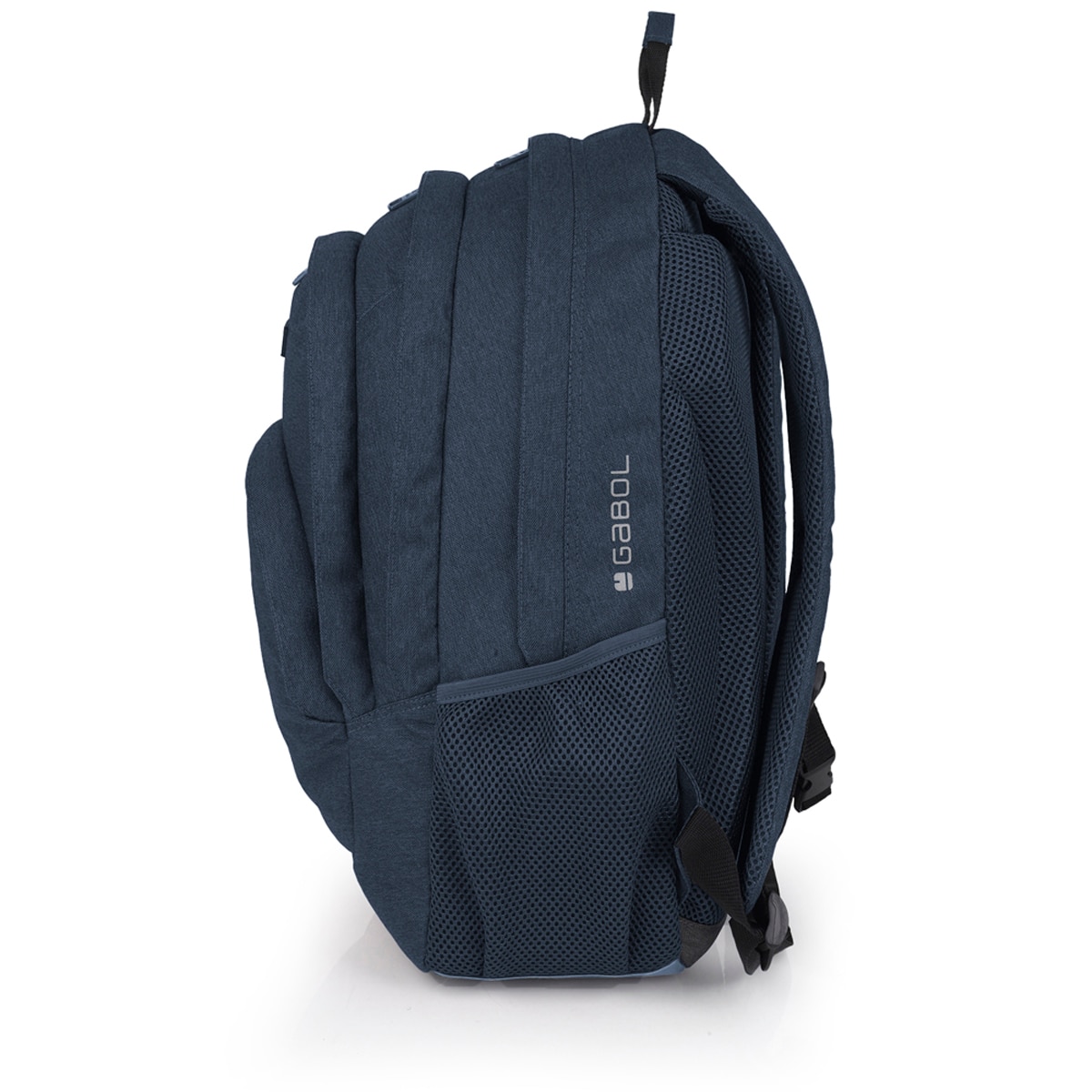 Mochila de Três Compartimentos Gabol Wolf Resistente À Água e Bolsa para Portátil 15,6'' Azul-marinho-2