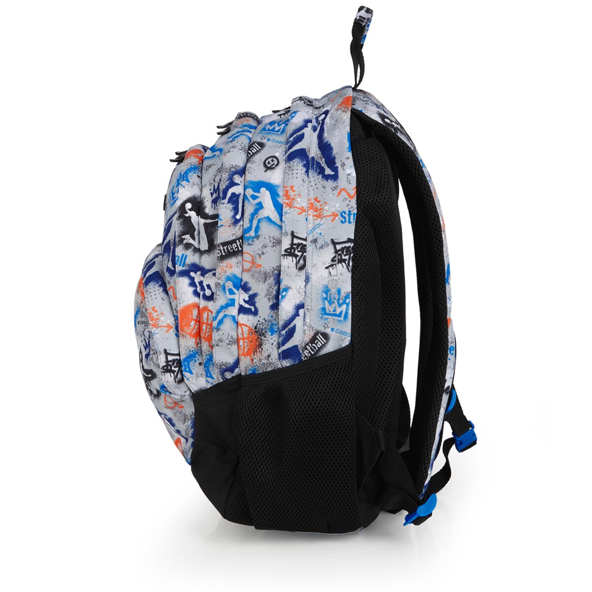 Mochila Gabol Freedom de Poliéster Resistente À Água Cinzento-2