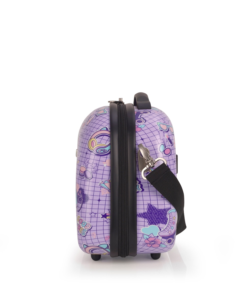 Necessaire Funny Rígido com Capacidade de 14l Lilás-2