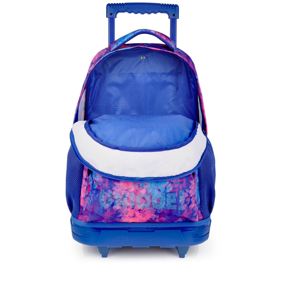 Mochila com Rodas Gabol Sunset de Poliéster Resistente À Água Azul-4