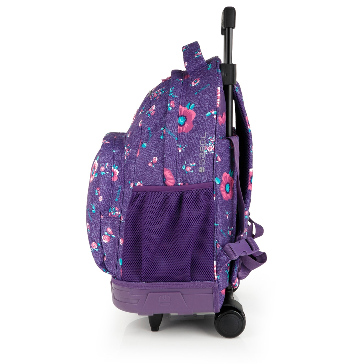 Mochila com Rodas Gabol Lily de Poliéster Resistente À Água Roxo-2