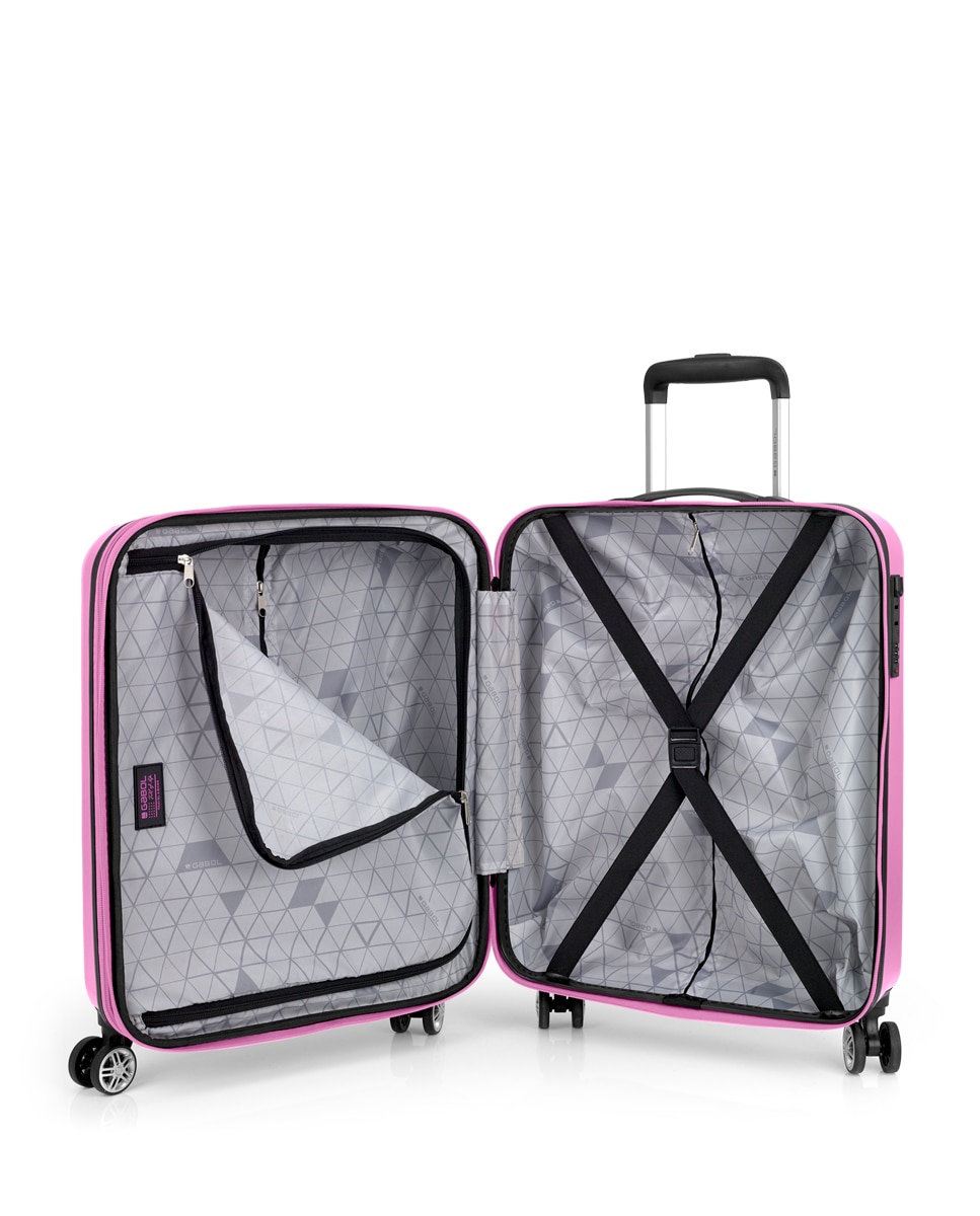 Mala de Cabine Expansível Future Plus com Capacidade de 47l Rosa-4