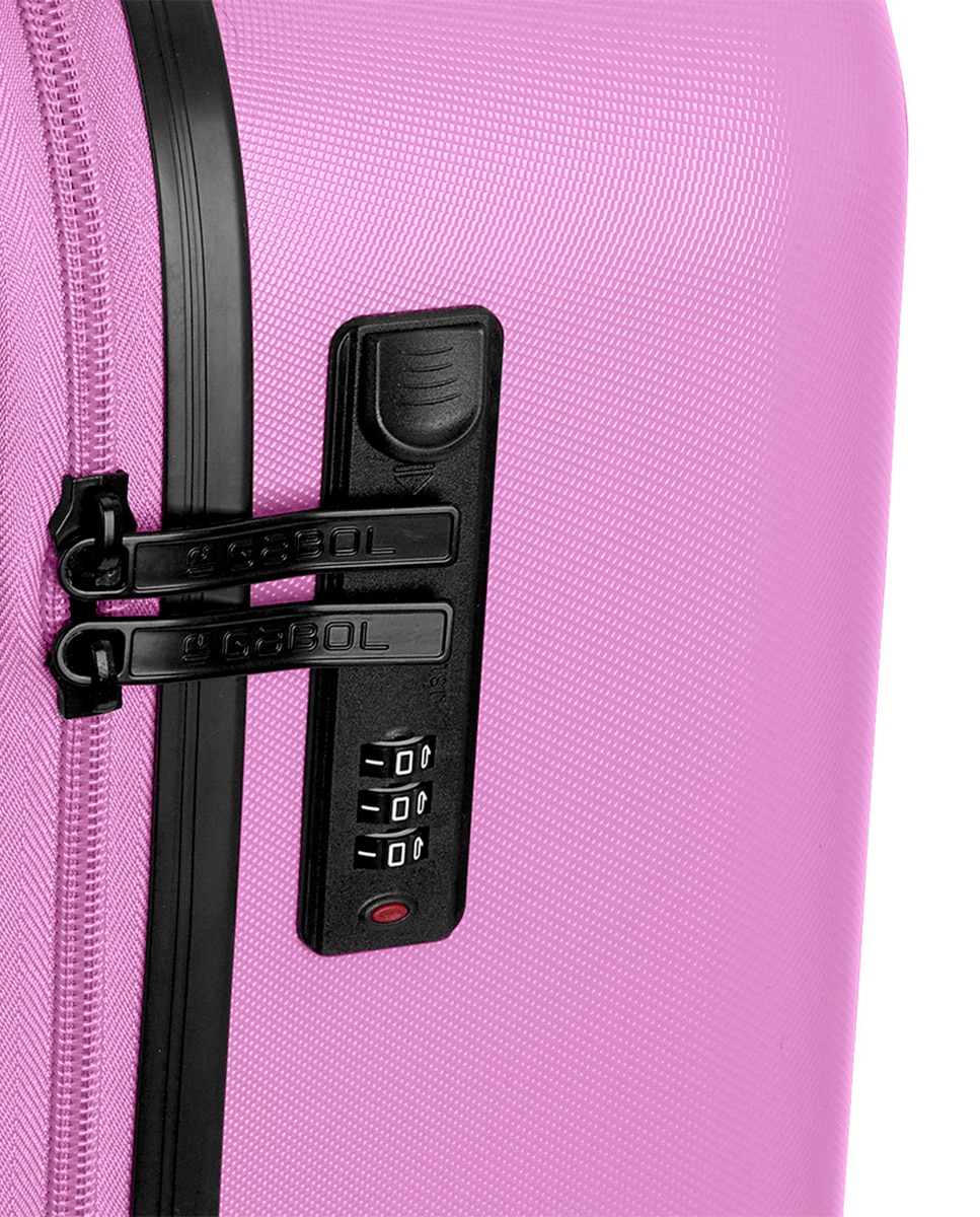 Mala de Cabine Expansível Future Plus com Capacidade de 47l Rosa-6