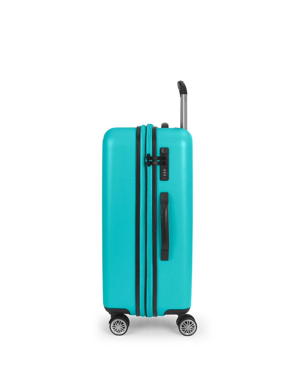Mala Média Expandível Future Plus com Capacidade de 78l Turquesa-2