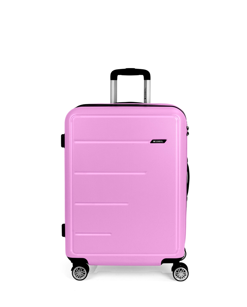 Mala Média Expandível Future Plus com Capacidade de 78l Rosa-1