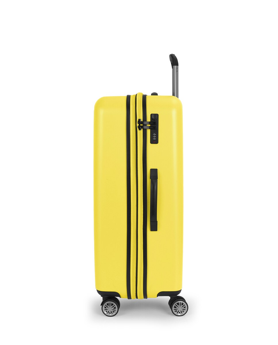 Mala Grande Future Plus Rígida, Expansível e com Capacidade Até 105,5 L Amarelo-2