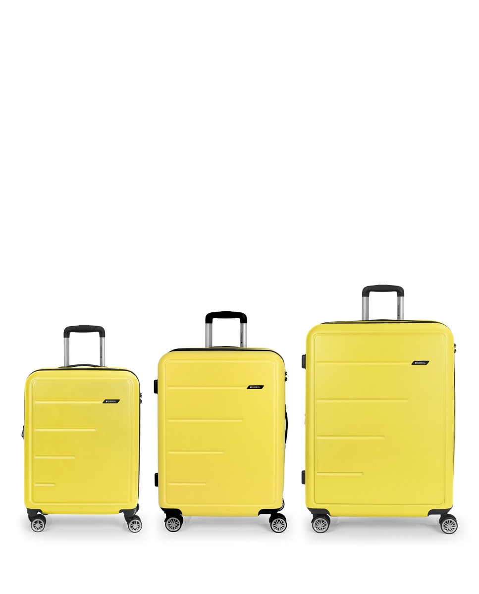 Imagem 0 de Conjunto de 3 Malas (cabine, Média e Grande) Expansíveis Future Plus com Capacidade de 217l