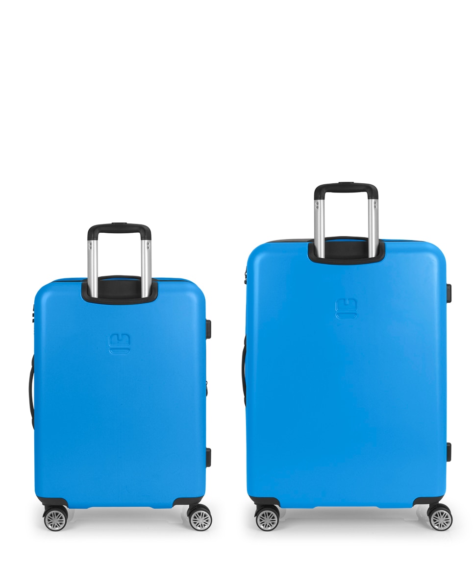 Conjunto de 2 Malas (média e Grande) Expansíveis Future Plus com Capacidade de 176l Azul-claro-3