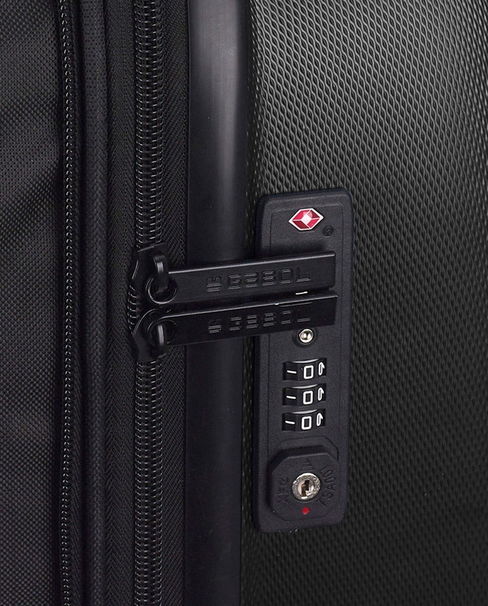 Mala Média Expandível Paradise Xp Rígida com Capacidade de 70 L Preto-6
